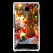 Coque Sony Xperia E1 Table de Noël