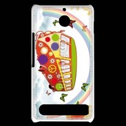 Coque Sony Xperia E1 Flower power