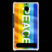 Coque Sony Xperia E1 Rainbow peace 5