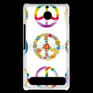 Coque Sony Xperia E1 Symboles de paix