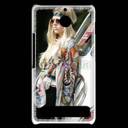 Coque Sony Xperia E1 Flower power 5