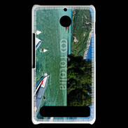 Coque Sony Xperia E1 Barques sur le lac d'Annecy