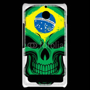 Coque Sony Xperia E1 Brésil Tête de Mort