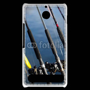 Coque Sony Xperia E1 Cannes à pêche de pêcheurs