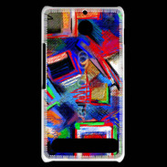 Coque Sony Xperia E1 Peinture abstraite 2