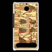 Coque Sony Xperia E1 Peinture Papyrus Egypte