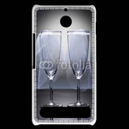 Coque Sony Xperia E1 Coupe de champagne lesbienne