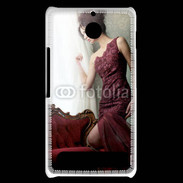 Coque Sony Xperia E1 femme glamour pensante 2