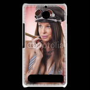 Coque Sony Xperia E1 Pin up aviator