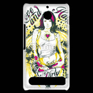 Coque Sony Xperia E1 Tatouage Girl