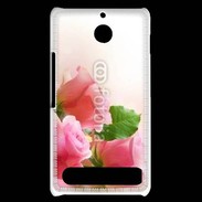 Coque Sony Xperia E1 Belle rose 2