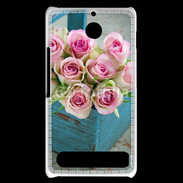 Coque Sony Xperia E1 Panier de roses