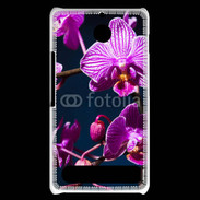Coque Sony Xperia E1 Belle Orchidée violette 15