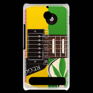 Coque Sony Xperia E1 Guitare Reggae