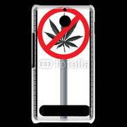 Coque Sony Xperia E1 Cannabis interdit