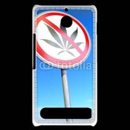 Coque Sony Xperia E1 Interdiction de cannabis