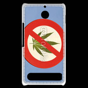 Coque Sony Xperia E1 Interdiction de cannabis 3