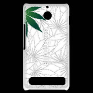 Coque Sony Xperia E1 Fond cannabis