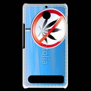 Coque Sony Xperia E1 Interdiction de cannabis 4