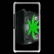 Coque Sony Xperia E1 Cube de cannabis