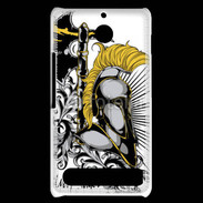 Coque Sony Xperia E1 Hache et Casque