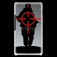 Coque Sony Xperia E1 Soldat dans la ligne de mire