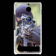 Coque Sony Xperia E1 Soldat tireur d'élite