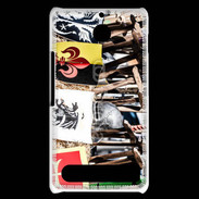 Coque Sony Xperia E1 Armure médiévale