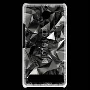 Coque Sony Xperia E1 Fond cristal abstrait