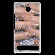 Coque Sony Xperia E1 Manucure des ongles et décoration
