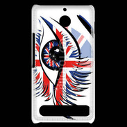 Coque Sony Xperia E1 Oeil Angleterre