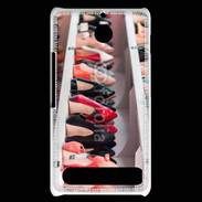 Coque Sony Xperia E1 Dressing chaussures
