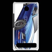 Coque Sony Xperia E1 Mustang bleue