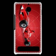 Coque Sony Xperia E1 Formule 1 en mire rouge