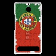 Coque Sony Xperia E1 Portugal en puzzle