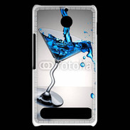 Coque Sony Xperia E1 Cocktail bleu lagon 5