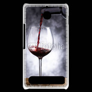 Coque Sony Xperia E1 Vin rouge 6