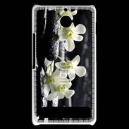 Coque Sony Xperia E1 Orchidée blanche Zen 11