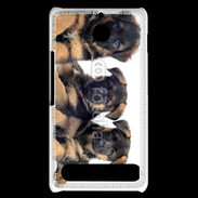 Coque Sony Xperia E1 Chiots Berger Allemand