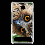 Coque Sony Xperia E1 Tête de chouette