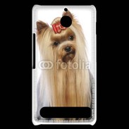 Coque Sony Xperia E1 Yorkie de face