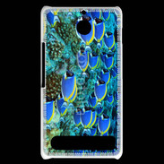 Coque Sony Xperia E1 Banc de poissons bleus