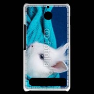 Coque Sony Xperia E1 Portrait de lapin 5