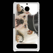 Coque Sony Xperia E1 Bulldog village people