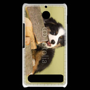 Coque Sony Xperia E1 Chiot bucheron
