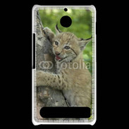 Coque Sony Xperia E1 Bébé Lynx