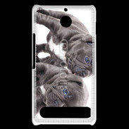 Coque Sony Xperia E1 Duo de bulldog français 5