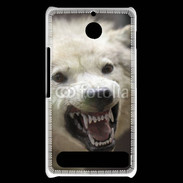 Coque Sony Xperia E1 Attention au loup