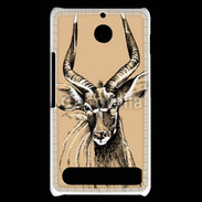 Coque Sony Xperia E1 Antilope mâle en dessin