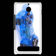Coque Sony Xperia E1 Manette de jeux bleue